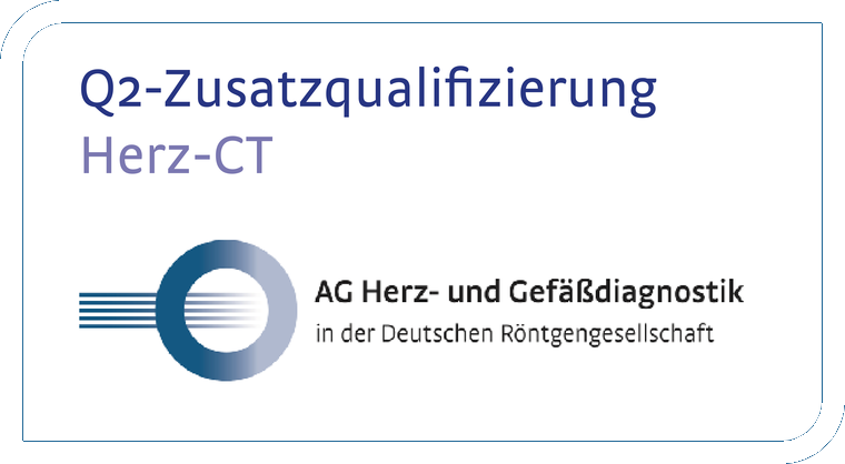 Q2-Zusatzqualifizierung Herz-CT – AG Herz- und Gefäßdiagnostik in der Deutschen Röntgengesellschaft